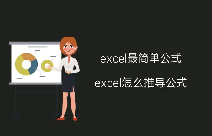 excel最简单公式 excel怎么推导公式？